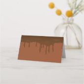 Carte De Placement Chocolat Golden Ticket Bar ou Bat mitzvah (Dos)