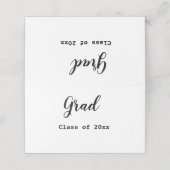 Carte De Placement Classe de fin d'études de 2023 félicitations ajout (Extérieur déplié)