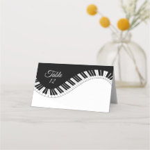 Clavier de piano design de musique noir et blanc