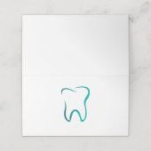 Carte De Placement Clinique dentaire dentaire (Extérieur déplié)