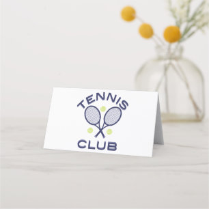 Carte De Placement Club de tennis