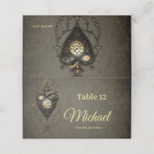 Carte De Placement Coeur de vapeur, (Extérieur déplié)