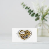 Carte De Placement Coeur vapeur avec un manomètre (Debout devant)