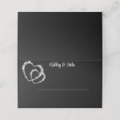 Carte De Placement Coeurs de diamant (Extérieur déplié)