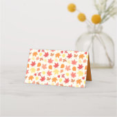 Carte De Placement Collage photo personnalisé de dinde graisseuse (Dos)