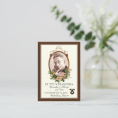 Carte De Placement Commémoration de la canonisation de Saint Titus Br (Debout devant)