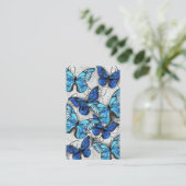 Carte De Placement Composition des White and Blue Butterflies (Debout devant)