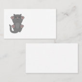 Carte De Placement Couchage de chat (Devant / Derrière)