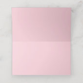 Carte De Placement Couleur solide rose millénaire (Intérieur déplié)