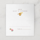 Carte De Placement Country Bee Mariage (Extérieur déplié)