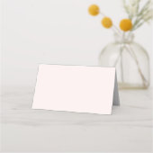 Carte De Placement Couple mignon en amour (Dos)