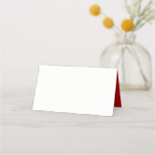 Carte De Placement Couronne de Noël (Dos)