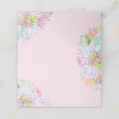 Carte De Placement Couronne de verdure succulente pour la douche de m (Extérieur déplié)