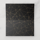 Carte De Placement Crâne géométrique (Intérieur déplié)