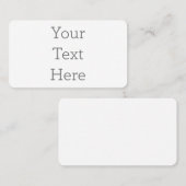 Carte de placement simple 8,9 cm x 5,1 cm (Devant / Derrière)