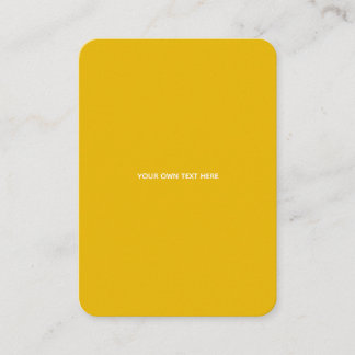 Carte De Placement Créez Votre Propre Conception Personnalisée Jaune