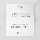 Carte De Placement Créez votre propre design (Extérieur déplié)