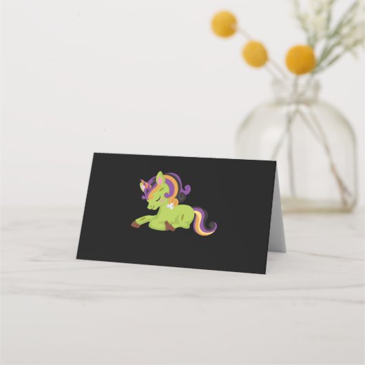 Carte De Placement Cute Frankenstein (Devant)