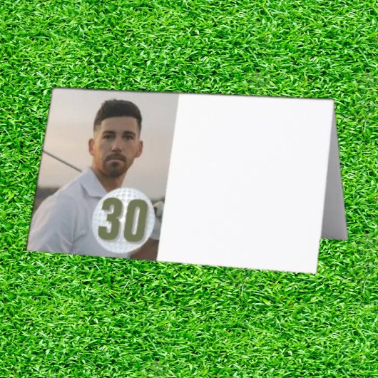 Carte De Placement DAD Golf Party Fun Carte Place Plié