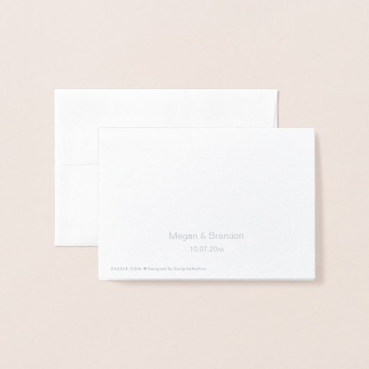 Carte de placement de guirlandes rustiques chic |  (Derrière avec enveloppe)