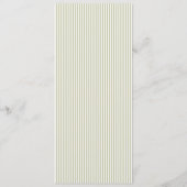 Carte de placement de mariage moderne ROWAN (Dos)