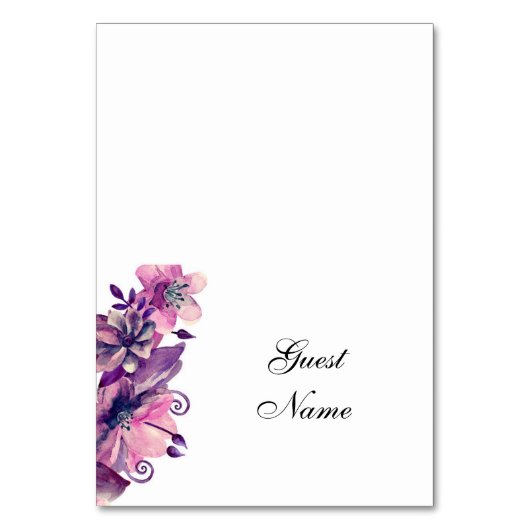 Carte de placement de mariage romantique. Carte de (Par défaut)