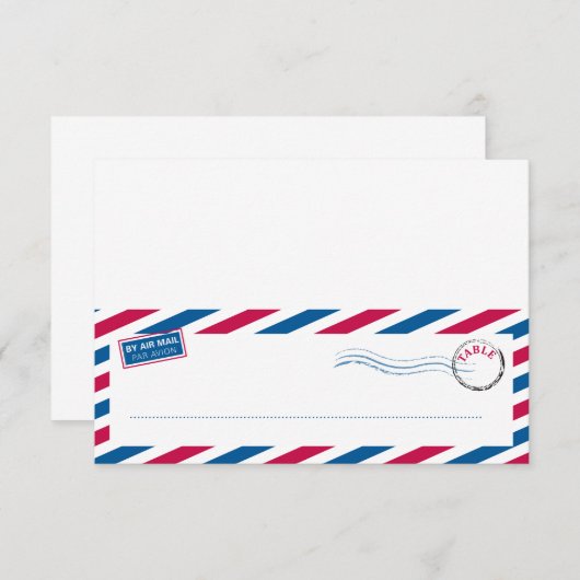 Carte de placement de sièges sous tente par avion (Devant / Derrière)