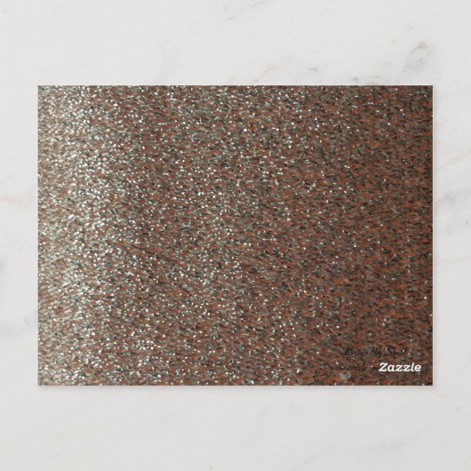 Carte de placement de table à paillettes fausses r (Dos)