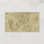 Carte de placement de table de mariage élégant de  (Dos)