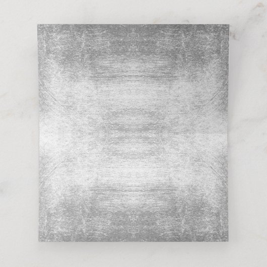 Carte De Placement Debbie U-W Marble Parties scintillant Mariage Plum (Intérieur déplié)