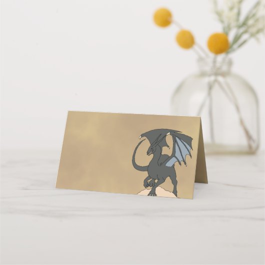 Carte De Placement Défilement de libellule (Dos)