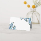 Carte De Placement Delphinium bleu (Dos)
