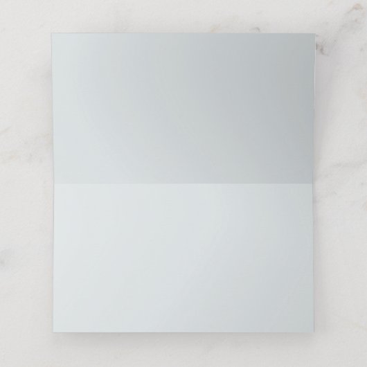 Carte De Placement Delphinium bleu (Intérieur déplié)