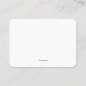 Carte De Placement Demande de livre Elmo (Dos)