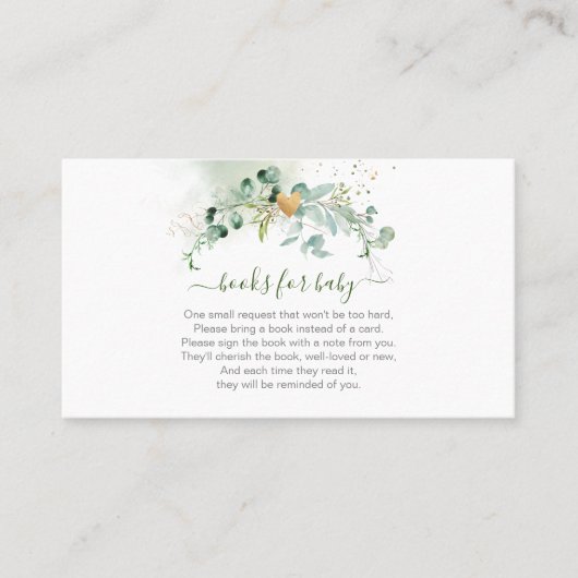 Carte De Placement Demande de réservation PixDezines Aquarelle Eucaly (Devant)