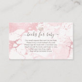 Carte De Placement Demande de réservation PixDezines, Marbre clair+Co (Devant)