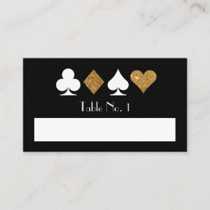 Carte De Placement Destiny Las Vegas Remplir le nom de table Numéro d