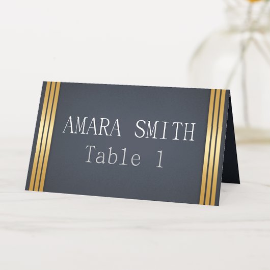 Carte De Placement Dîner d'anniversaire Hibachi