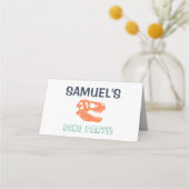 Carte De Placement Dinosaur T-Rex dans le Casquette du parti fête d'a (Dos)