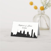 Carte De Placement do-it-yourself BG Philadelphi Skyline Silhouette C (Devant)