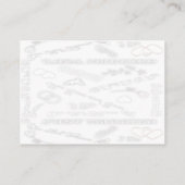 Carte De Placement Doses mariages (Dos)