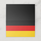 Carte De Placement Drapeau Allemagne (Extérieur déplié)