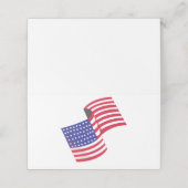 Carte De Placement Drapeau américain (Extérieur déplié)