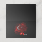 Carte De Placement Drapeau de la Turquie (Extérieur déplié)