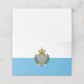 Carte De Placement Drapeau de Saint-Marin (Extérieur déplié)