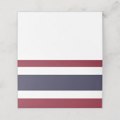 Carte De Placement Drapeau de Thaïlande (Extérieur déplié)