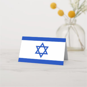 Carte De Placement Drapeau d'Israël