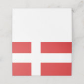 Carte De Placement Drapeau du Danemark (Extérieur déplié)