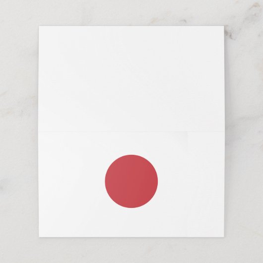 Carte De Placement Drapeau du Japon (Extérieur déplié)