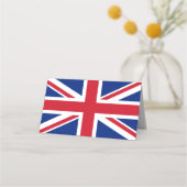 Carte De Placement Drapeau du Royaume-Uni (Devant)